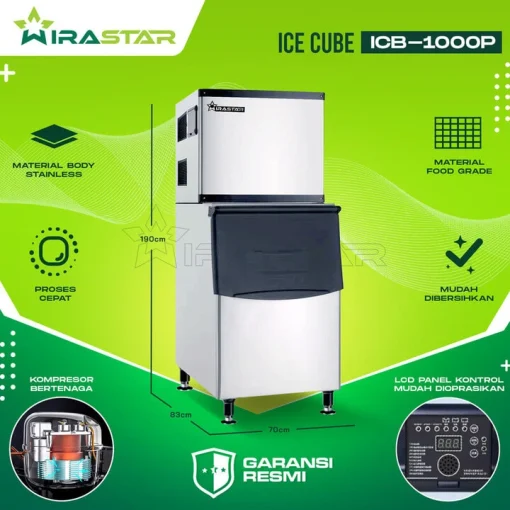 Mesin es batu PD ICB 1000P