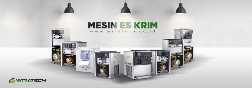 banner Mesin Es Krim New