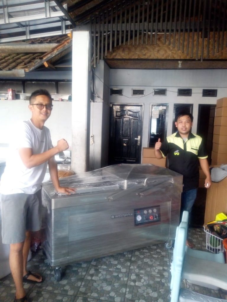 4. Bapak Wahab Garut Vacuum Sealer Double Chamber DZ 610 2SB 9 Juni 2020