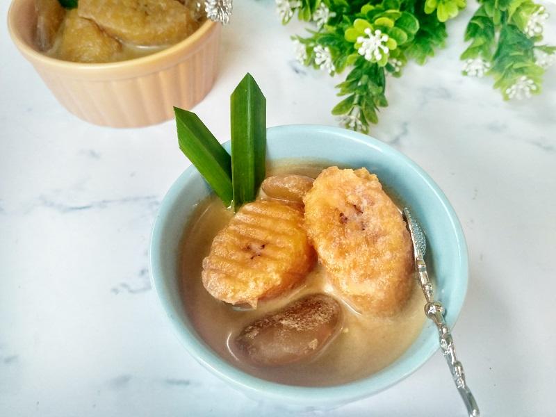 cara membuat kolak pisang