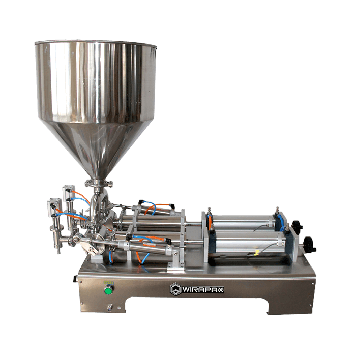 mesin pengisi pasta 2 nozzle