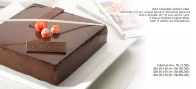 Harga Kue Dapur Coklat 1