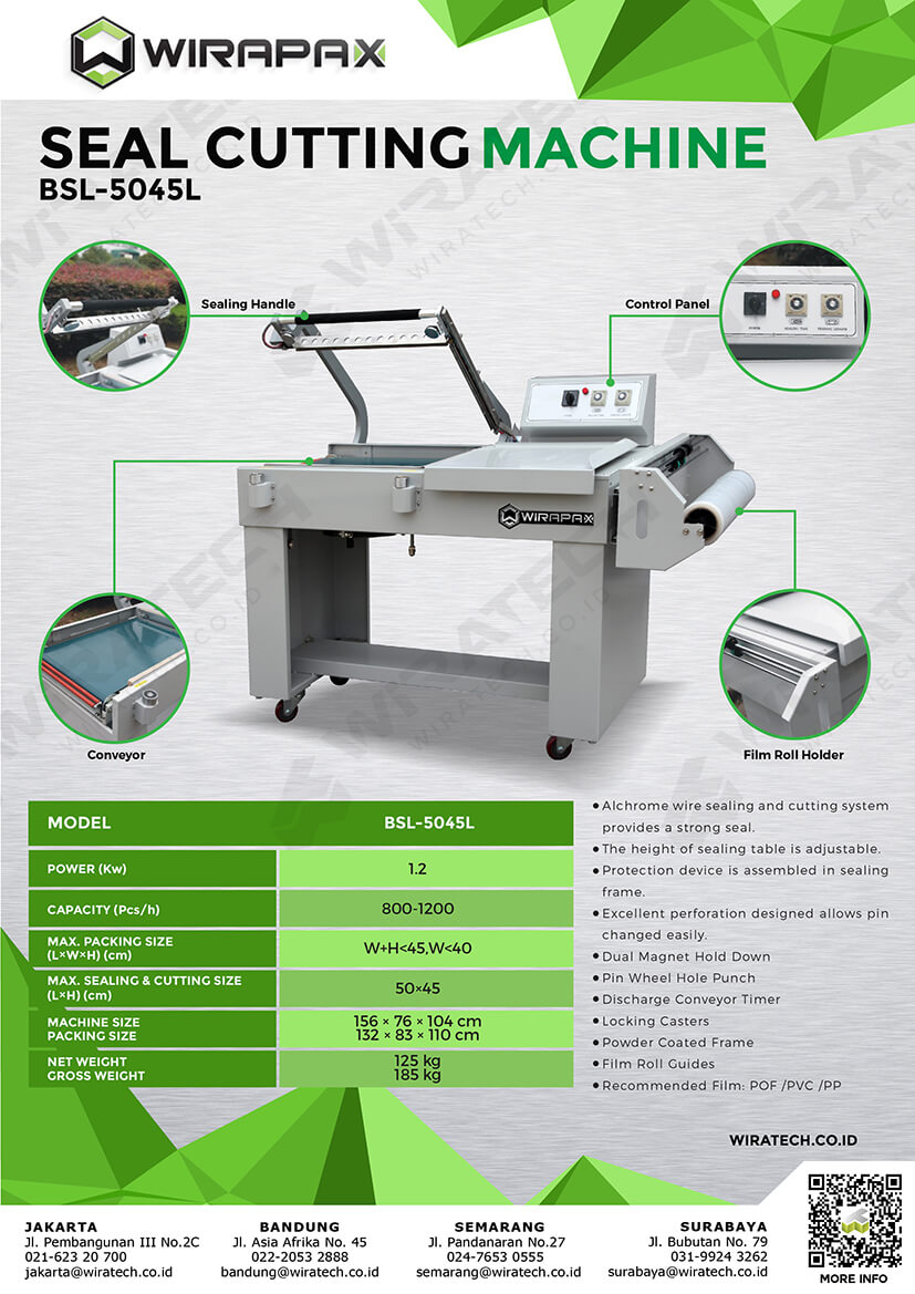 28.L Seal Cutting Machine BSL 5045L