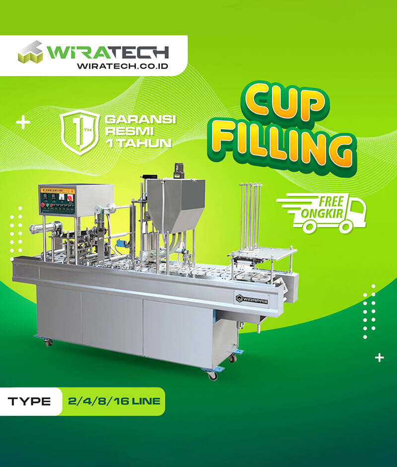 Cara Kerja Mesin Cup Filling